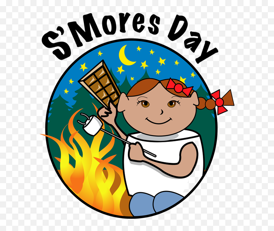 S Mores Clip Art - Clipartsco Girl Scout Camp Printable Booklet Emoji,S'mores Emoticon