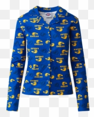 West Coast Eagles Supporter Robe - Long Sleeve Emoji,West Coast Hand Emoji