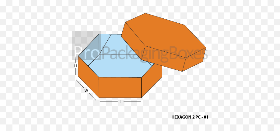 Hexagon 2 Piece Boxes - Propackagingboxes Horizontal Emoji,Hexagon Human Emotions