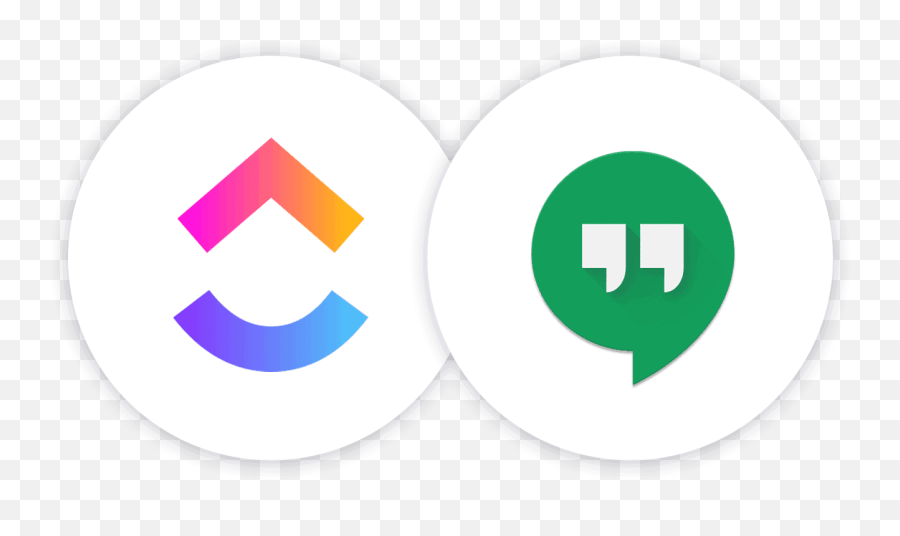 Google Hangouts Integration With Clickup - Clickup And Slack Emoji,Hangouts Computer Emojis