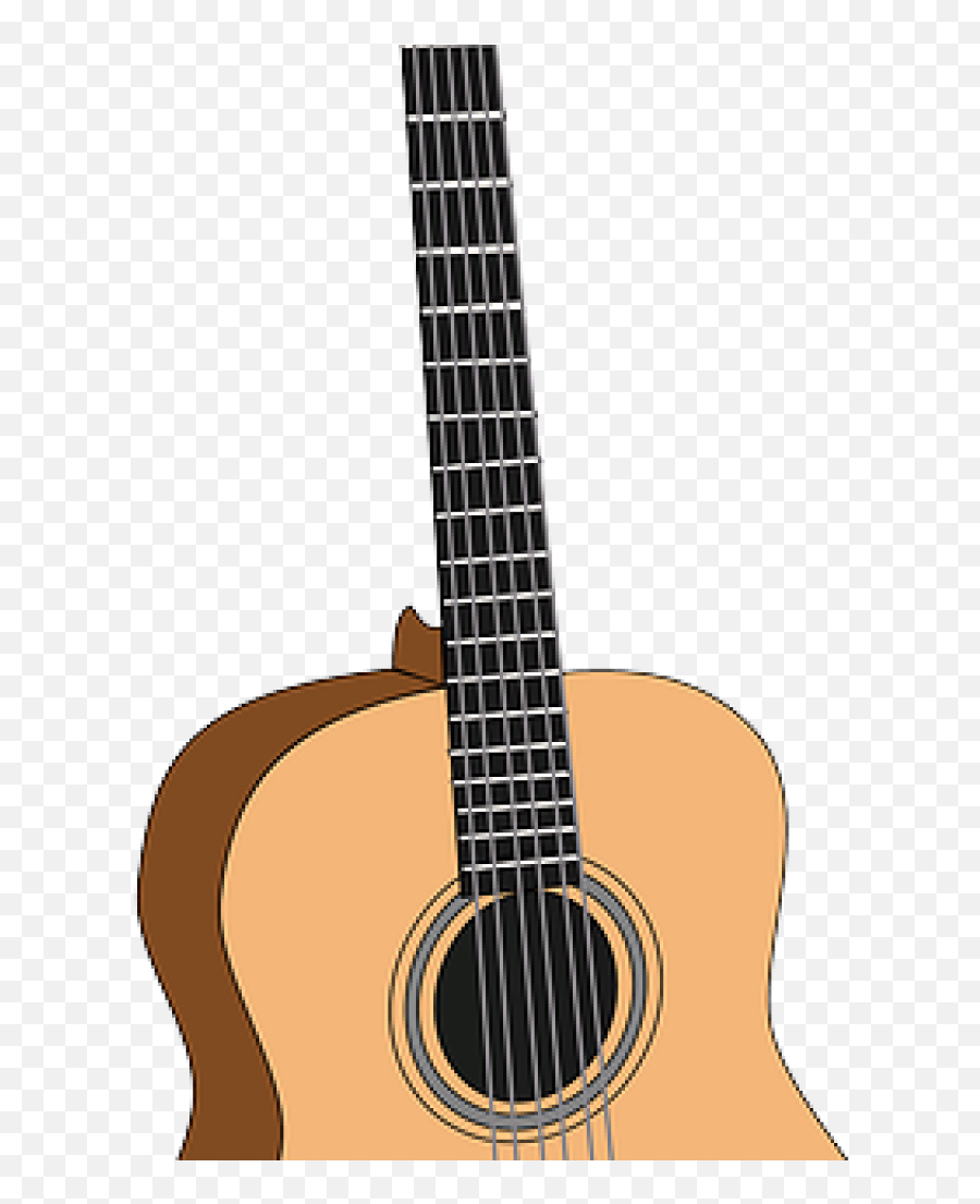 Acoustic Guitar Clipart Free Image On - Clipart Acoustic Guitar Png Emoji,Emojis Guitar Png Transparent