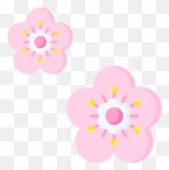 Emoji,Pink Flower Emoticon For Facebook