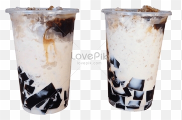 Grass Jelly Ice Milk Photo Imagepicture Free Download Emoji,Jelly Bean Emotion Ui Support