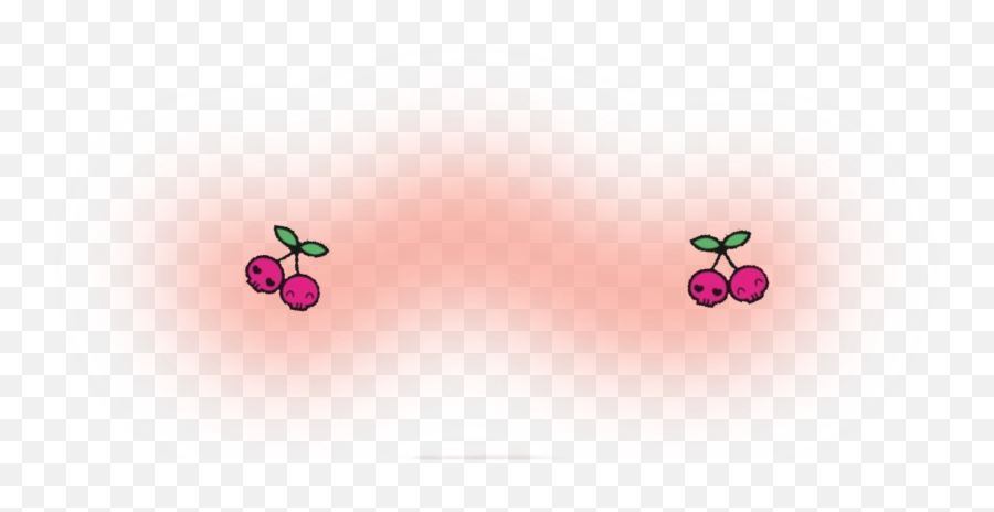 Freetoeditblush Cherry Blushcherry Remixed From Emoji,Blush Emoticon Tumblr