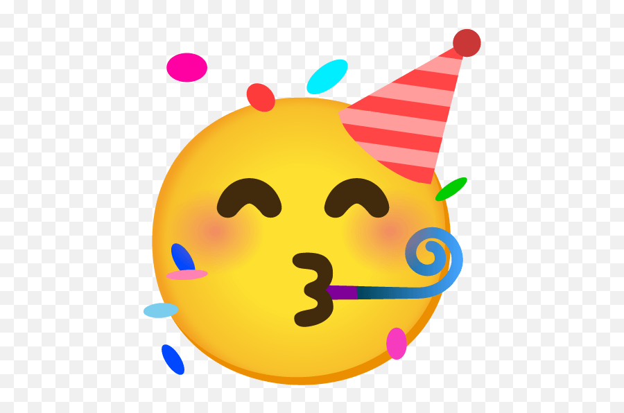 Partying Face Emoji - Party Emoji,Celebration Emoji