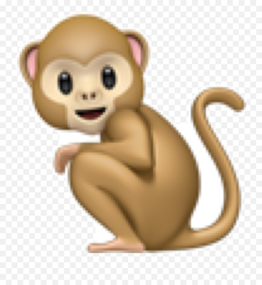 Monkey Emoji Transparent Cartoon - Monkey Emoji Png,Monkey Emoji