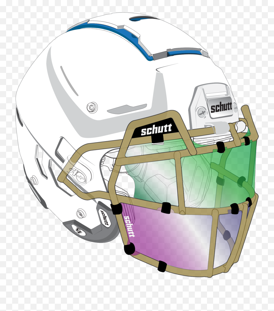 Schutt Football Splash Shield - Hibbett City Gear Emoji,Emoji Hockey Mask