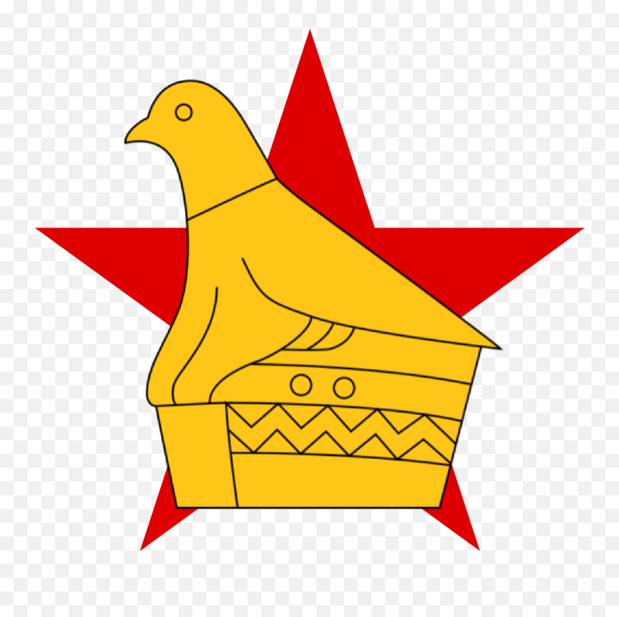 Zimbabwe Bird - Bird On Zimbabwe Flag Emoji,Bird Emoji