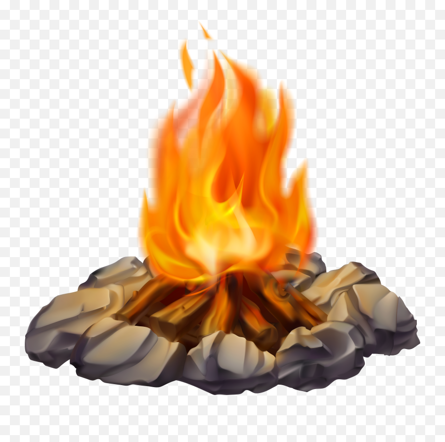 Clipart Winter Campfire Clipart Winter Campfire Transparent - Transparent Camp Fire Png Emoji,Is There A Campfire Emoji