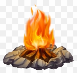 Clipart Winter Campfire Clipart Winter Campfire Transparent - Transparent Camp Fire Png Emoji,Is There A Campfire Emoji