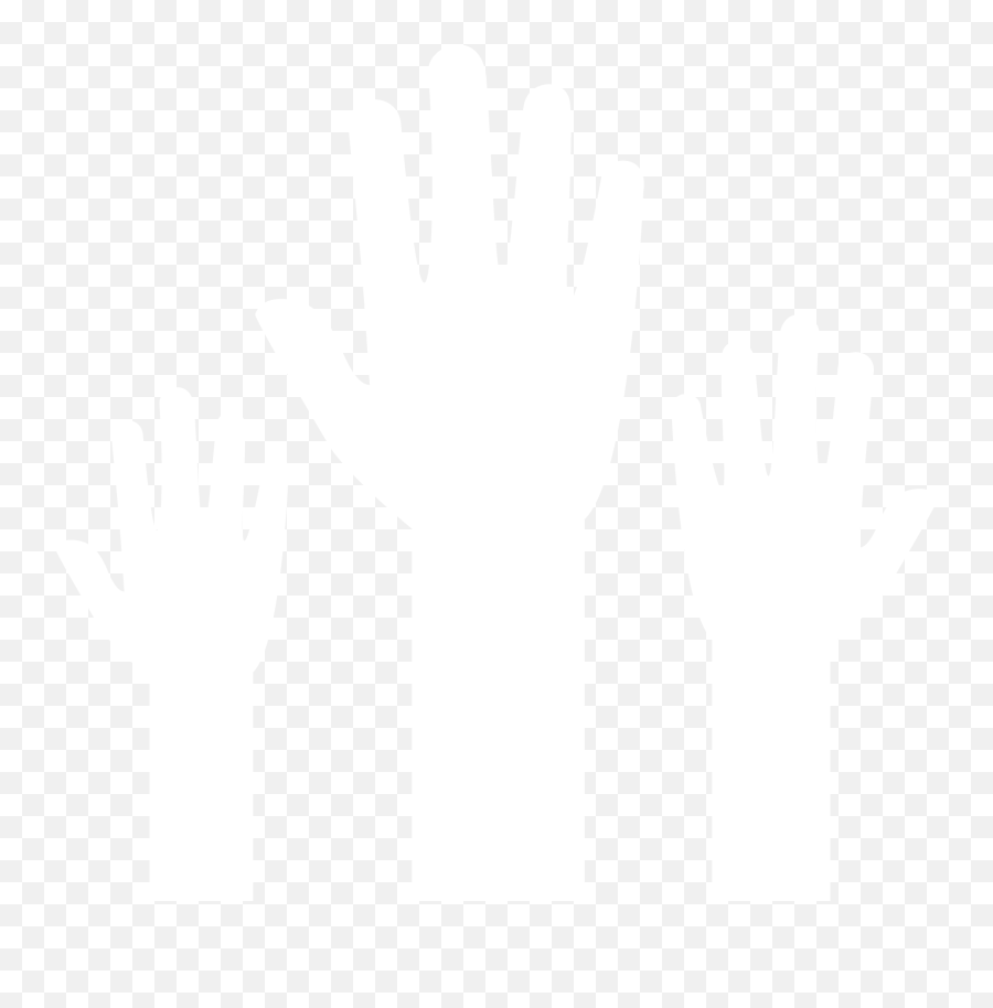 Free Raised Hands Silhouette Download Free Clip Art Free - Raised Hands White Png Emoji,Raising Hands Emoji