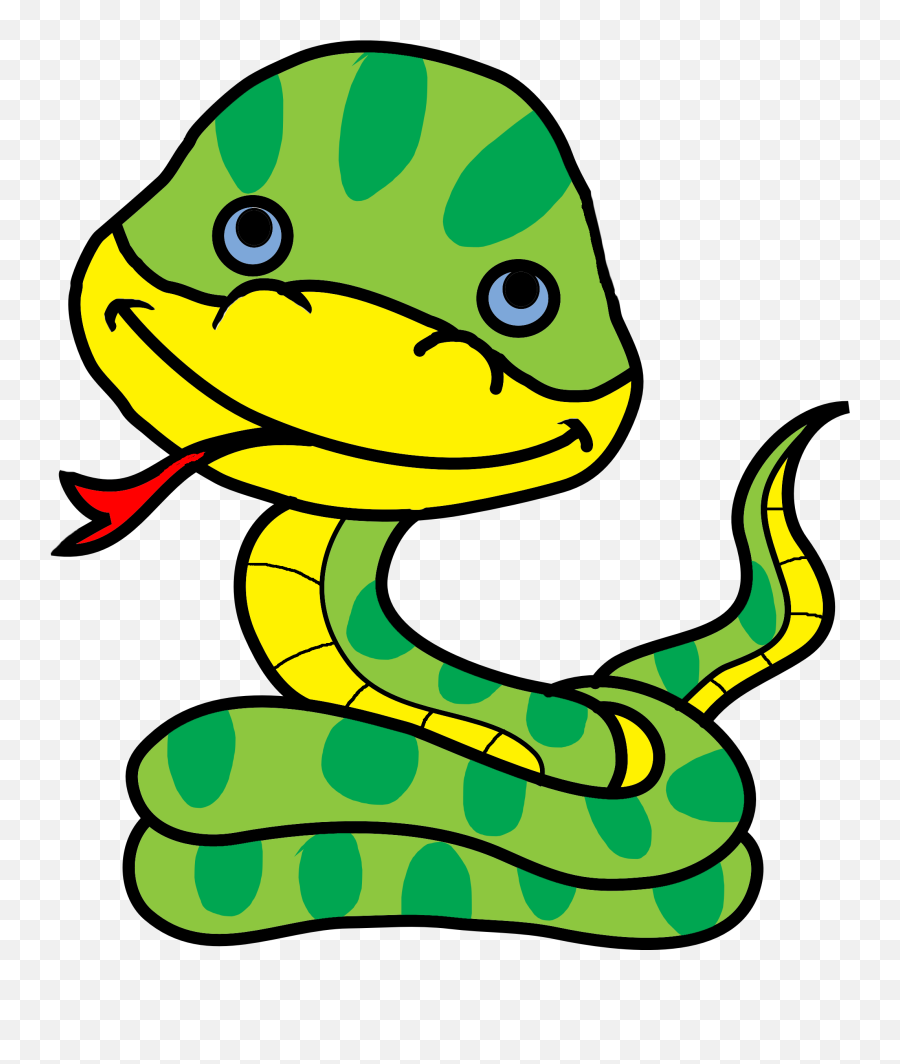 Galeri Gambar Kartun Ular Bergerak - Snake Png Cartoon Green Emoji,Emoticon Sedih Bergerak