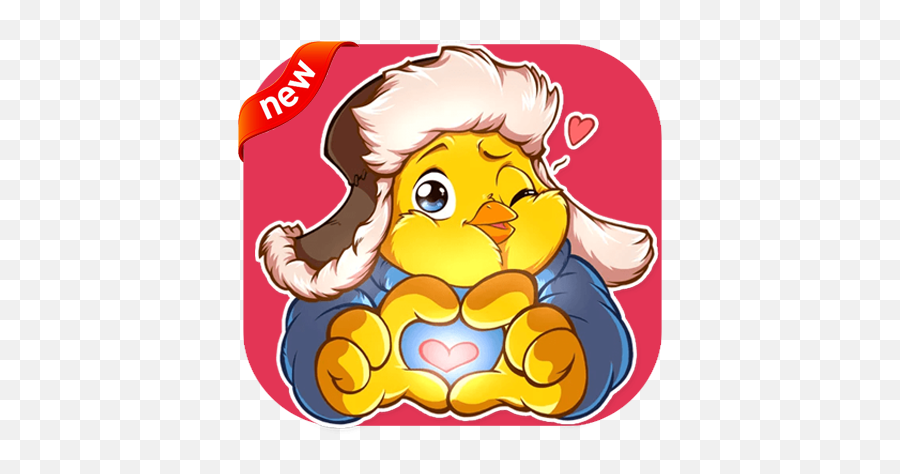 Cute Duck Stickers For Free - Wastickersapps 11 Apk Fictional Character Emoji,Chicken Emoticon Yahoo