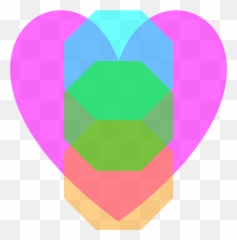 Green Computer Icons Magenta Yellow - Cyan Emoji,Cyan Heart Emoji