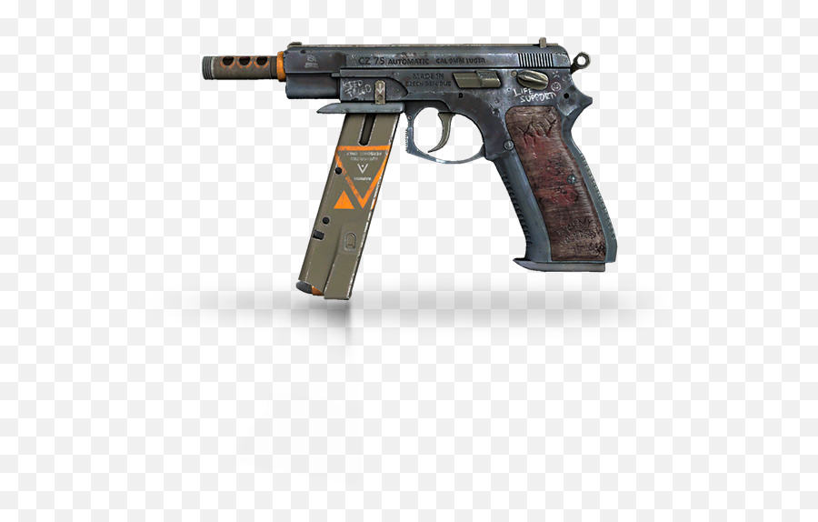 Csgo - Operation Broken Fang Cz Vendetta Csgo Emoji,Crying Emoji Gun