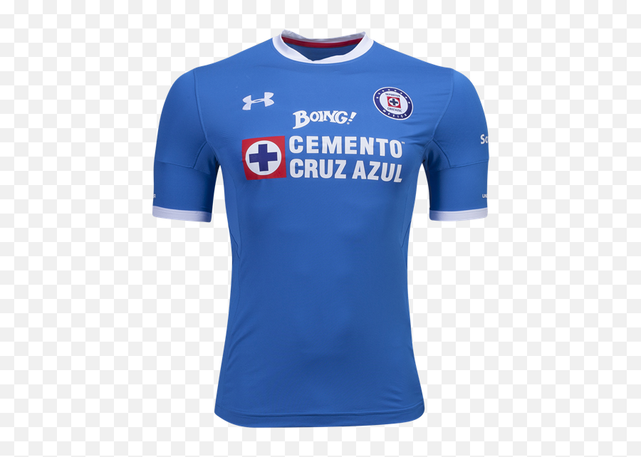 Cruz Azul Authentic Home Soccer - Playeras Under Armour Cruz Azul Emoji,Boing Emoji