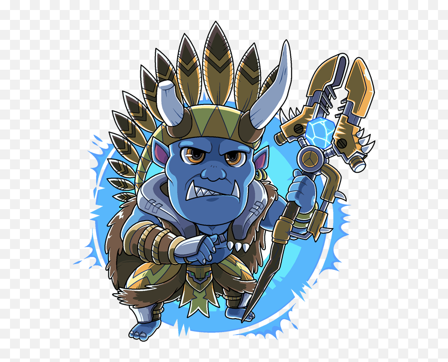 Chibi Grohk - Paladins Chibi Grohk Emoji,Paladins Emojis