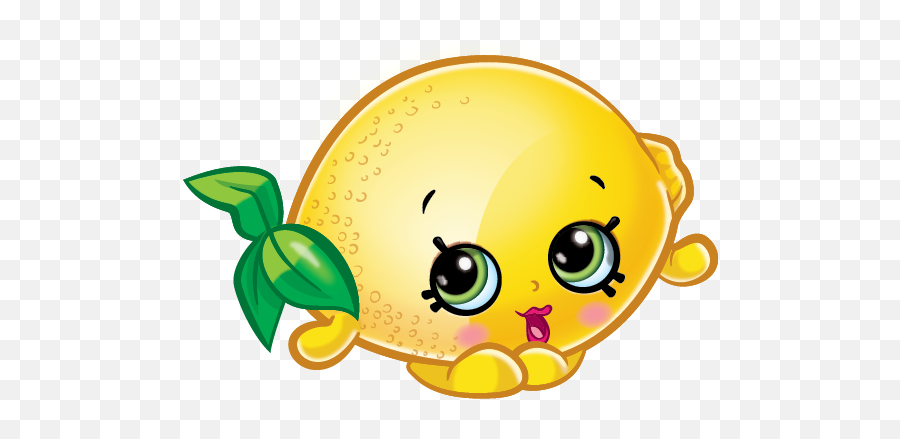 Shopkins Characters Shopkins - Shopkins Pippa Lemon Emoji,Emoji Four Seasons