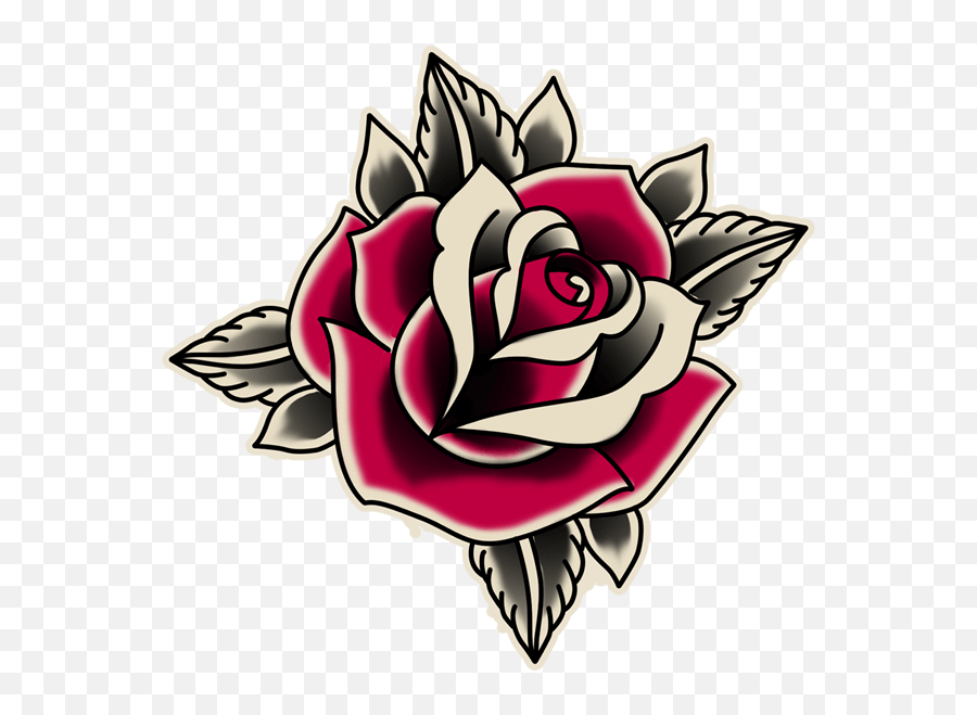 Free Clipart Hq Clipart Png Free - Old School Rose Tattoo Emoji,Rose Emoticon For Tatto