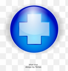 Blue Cross Clip Art 106655 Free Svg Download 4 Vector - Clipart Blue Cross Emoji,Circle With A Cross Emoticon