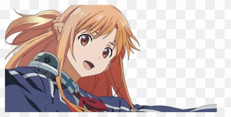 Set Signature And Cover - Sword Art Online Asuna Y Kirito School Emoji,Hair Fli Emojis