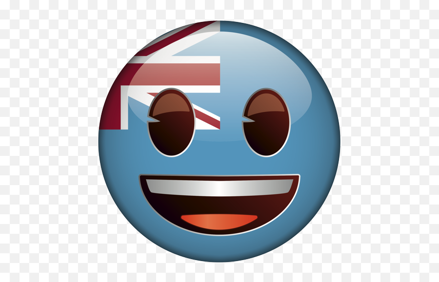 Emoji U2013 The Official Brand Fidji Islands Australia - Big Bulgarian Smiley Face,Big Eyes Emoticon