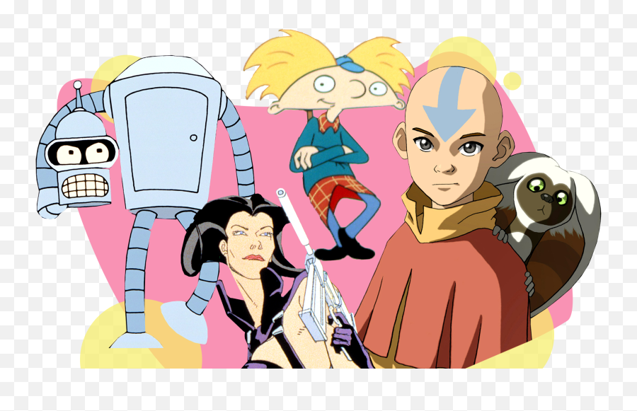 Best Animated Shows Since The Simpsons - Tv Show Cartoon Characters Emoji,Avatar The Last Airbender When Anag Has To Face Himself With No Emotions