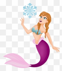 Clip Art Mermaid - Cartoon Mermaid Clipart Emoji,Mermaid Emoji