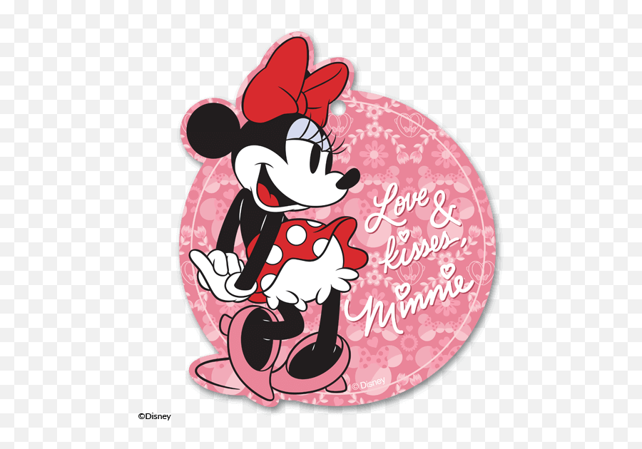 Kisses Minnie Scentsy Scent Circle - Scentsy Minnie Scent Circle Emoji,Minnie Mouse Feelings Emotions Identification Chart