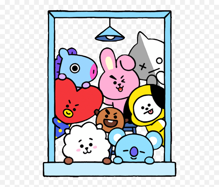 Pin - Bt 21 Emoji,Masterpost Kawaii Emoticon