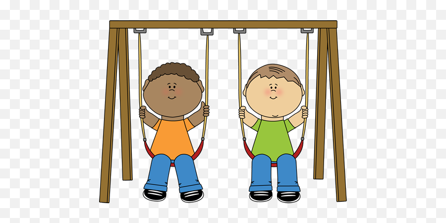 Moving Swing Clipart - Swings Clipart Emoji,Small Animated Emoticon Swinging