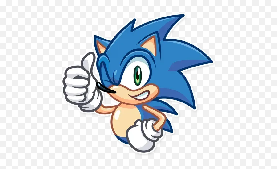 Sonic Whatsapp Stickers - Sonic The Hedgehog Stickers Whatsapp Emoji,Sanic Emoji