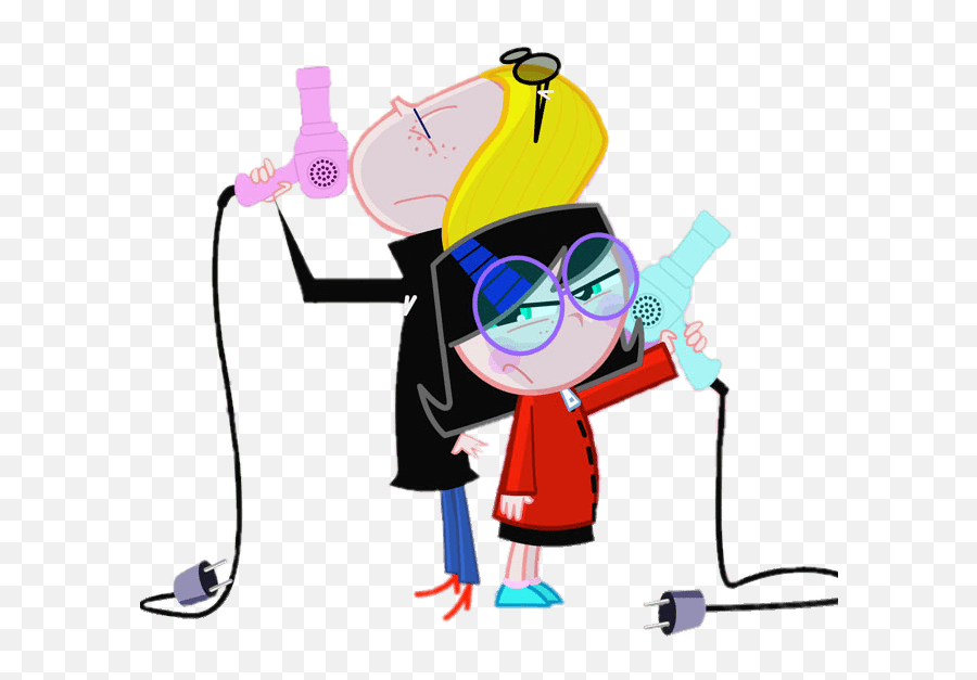 Lola U0026 Virginia Hair Dryer Fight Transparent Png - Stickpng Lola Y Virginia Png Emoji,Hair Dryer Emoticon Whatsapp