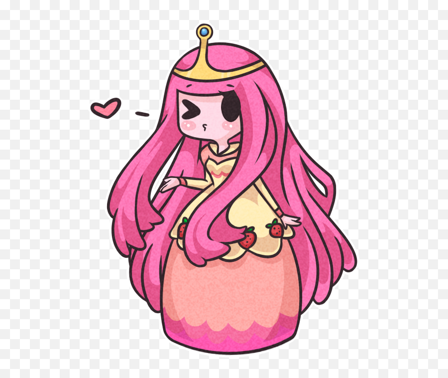 Princess Bubblegum By Mimioncrak D3fw6lj Adventure - Cute Drawing Of Princess Bubble Gum Emoji,Avengers Emoticon Cupcake