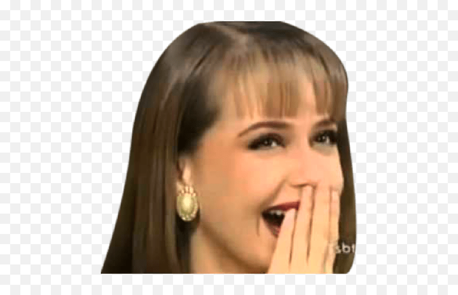 Paola Bracho - Figurinhas Paola Bracho Emoji,Emoticon Riéndose