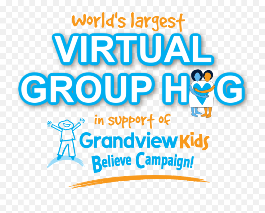Virtual Group Hug - Grandview Kids Foundation Emoji,Hug Line Emojis