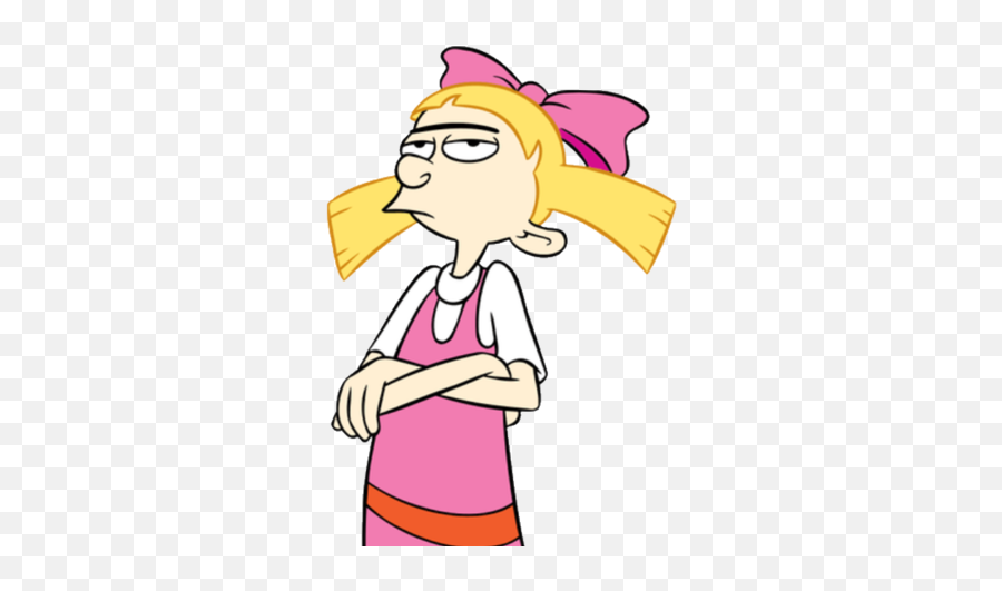 Helga Pataki Good Characters Wiki Fandom - Helga Pataki Emoji,Preoccupied Emotions Clip Art