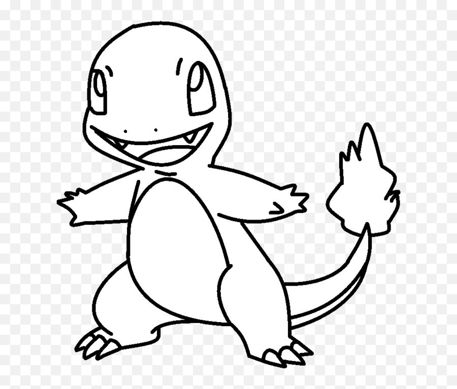 Pokemon Charmeleon Coloring Pages - Clip Art Library Emoji,Charmeleon Emotions