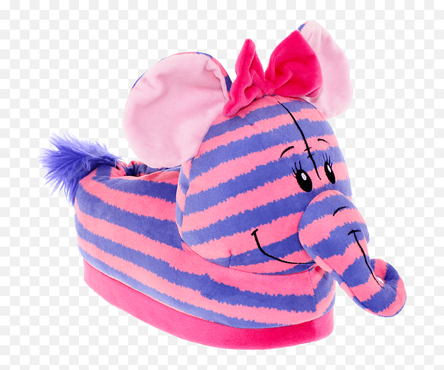 Happyfeet Disney Slippers - Pink Heffalump Ml Emoji,Girls Denim Jacket Emoji