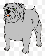 Bulldog Graphics And Animated Gifs - White English Bulldog Emoji,Bulldog Emoticons