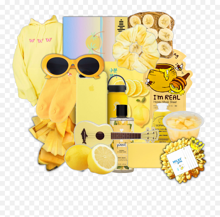 Complex Sticker - Complex Yellow Stickers Picsart Emoji,Put On Sunglasses Emoji
