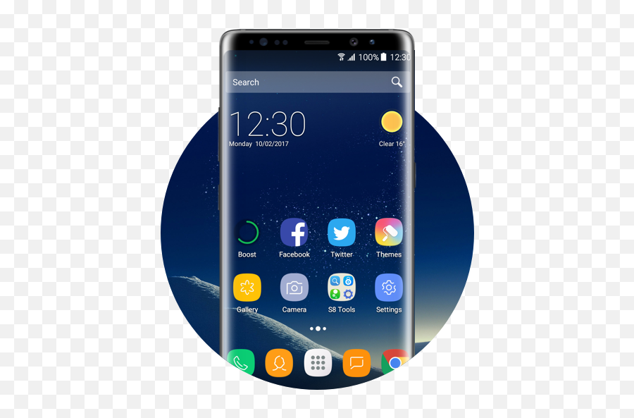 Next S8 Edge Style Launcher 19 Apk Download - Comgalaxys8 Emoji,Samsung S8 Cleae Emojis