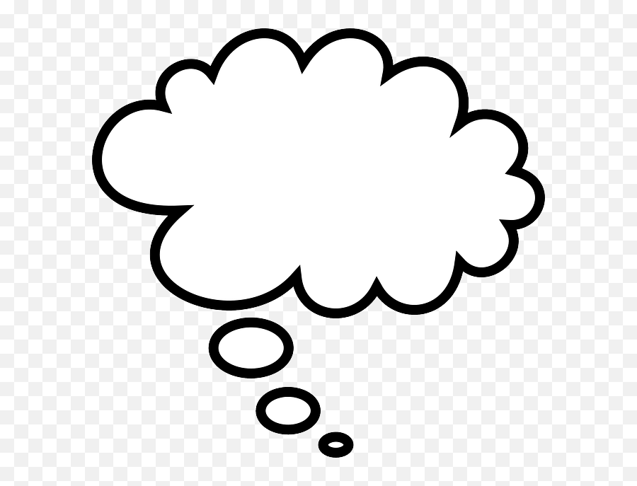 Thinking Cloud Png Download - Thinking Cloud Emoji Icon Taj Mahal,Thought Bubble Emoji