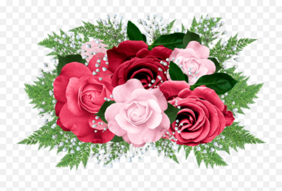 Ftestickers Flowers Roses Boquet - Clip Art Emoji,Boquet Emoji