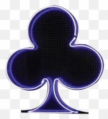 Club Neon Sign Emoji,Purple Letters Emoji