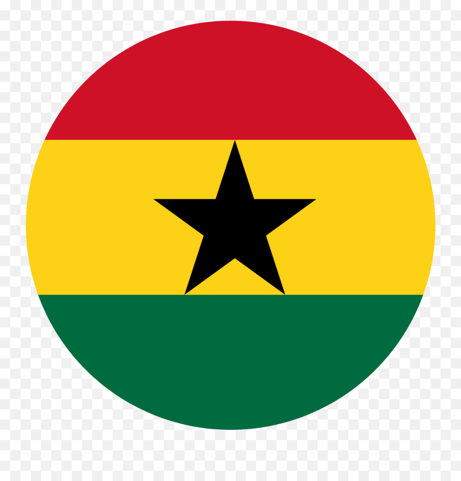 Ghana Flag Emoji - Ghana Heart Flag,Black Flag Emoji