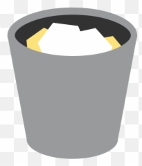 Appicns Trash Full Icon - Flat Trash Icon Png Emoji,Trash Bin Emoji