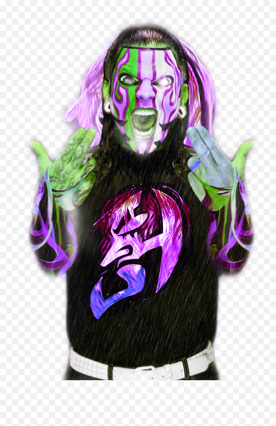 Wwe Brothernero Woken Sticker By Randyroger012 - Jeff Hardy Logo Png Emoji,Wwe Belt Emoji