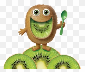 Fruit Cartoon Kiwi Fruit Drawing - Kiwi Fruit Cartoon Emoji,Kiwi Bird Emoji