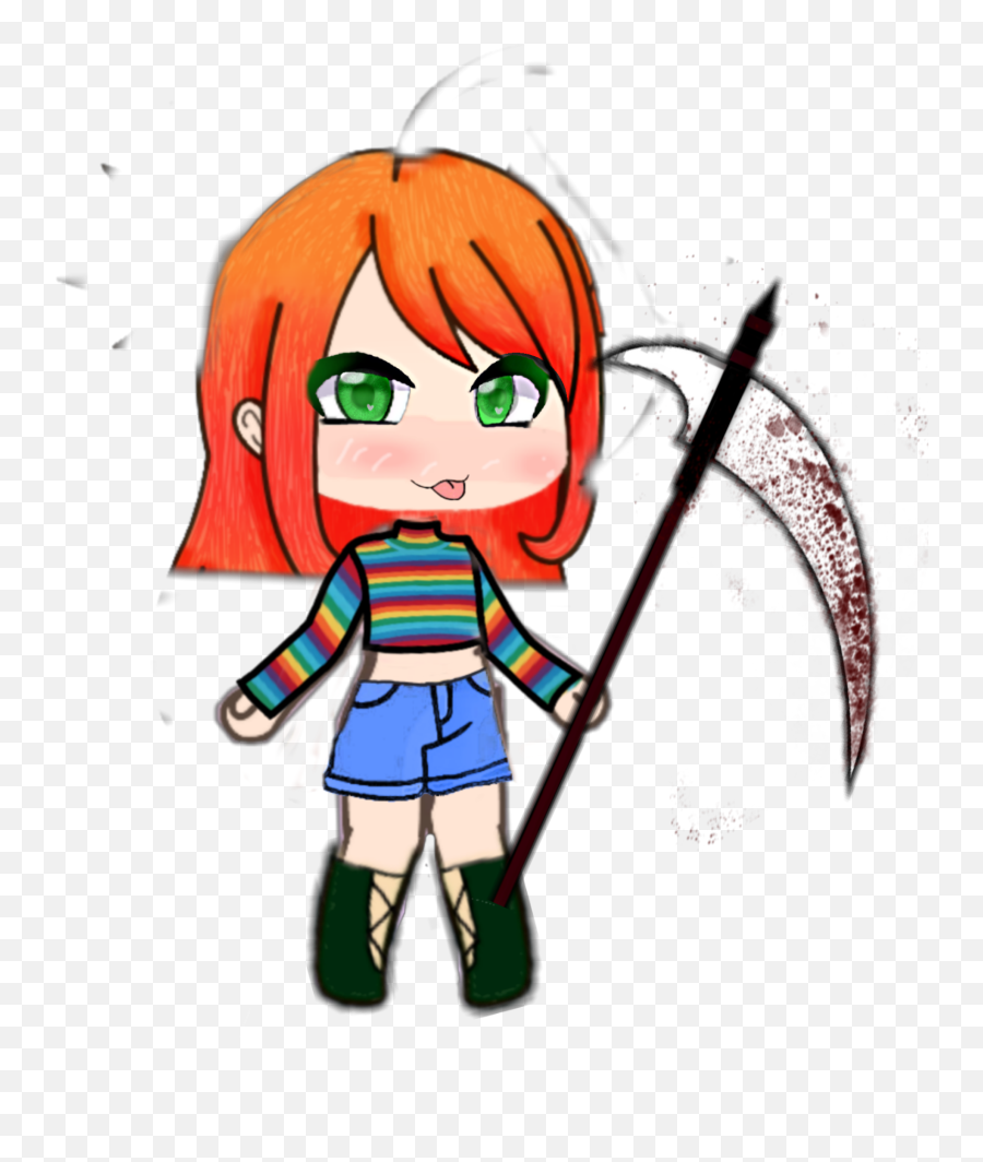 Chucky Will Eliminate Sticker By Dariapopescu2020 - Fictional Character Emoji,Chucky Emoji